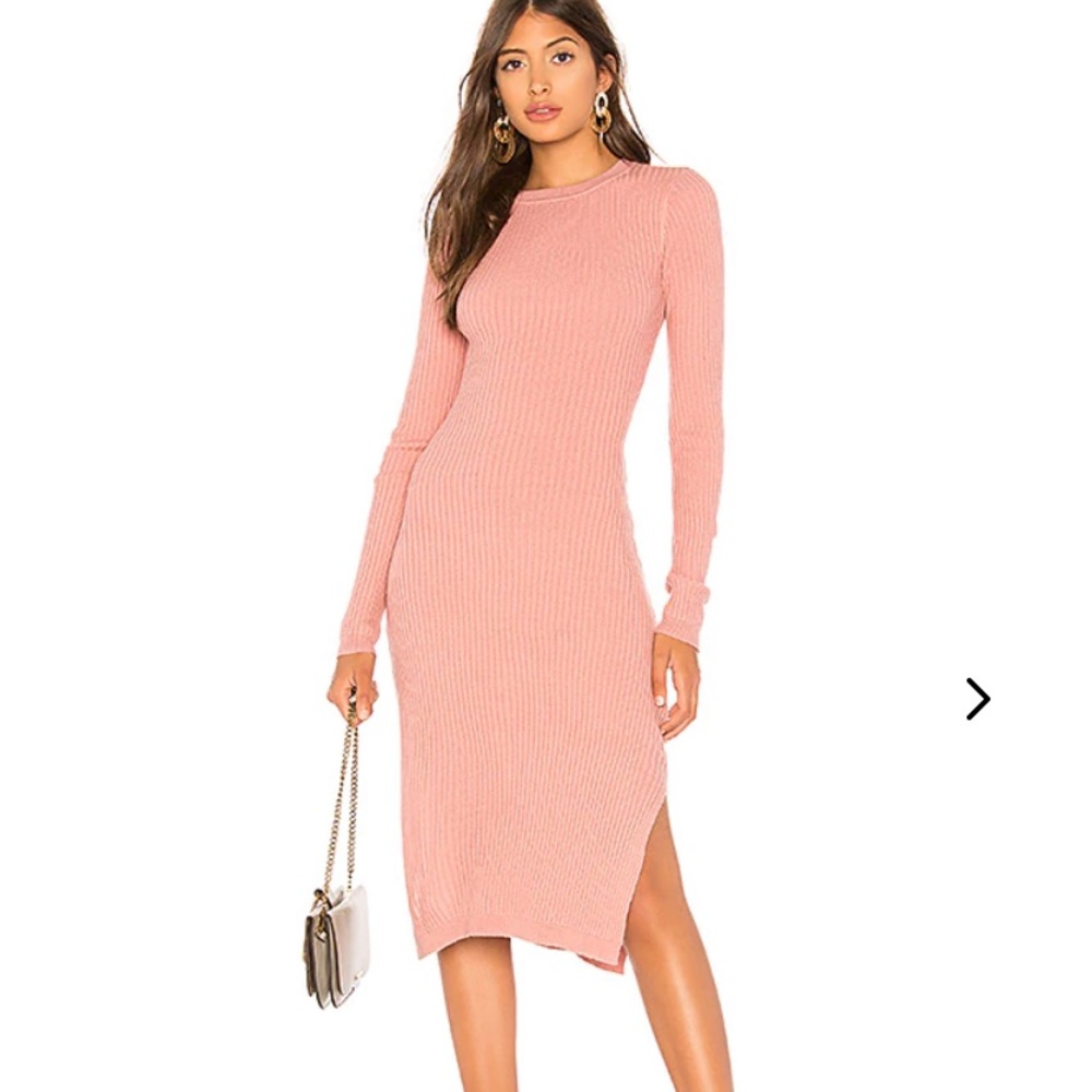 Lovers and friends around the fire midi dress